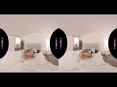 ❤️ PORNBCN VR Lilesbiene tse peli tse nyane li tsoha li lla ka 4K 180 3D virtual reality Geneva Bellucci Katrina Moreno ❤️ ❤
